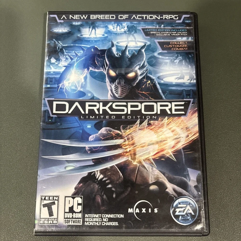 Darkspore Limited Edition 2011 PC Video Game Windows Maxis EA